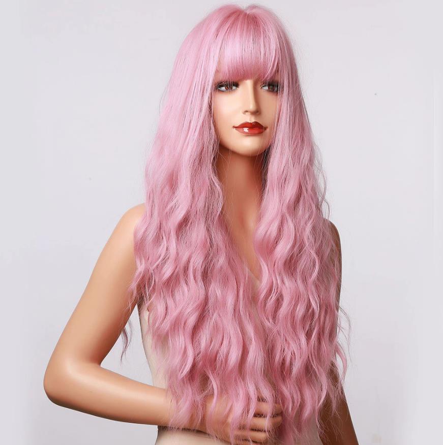 Wig Female Long Curly Hair Wool Curly Big Wave Curly Hair