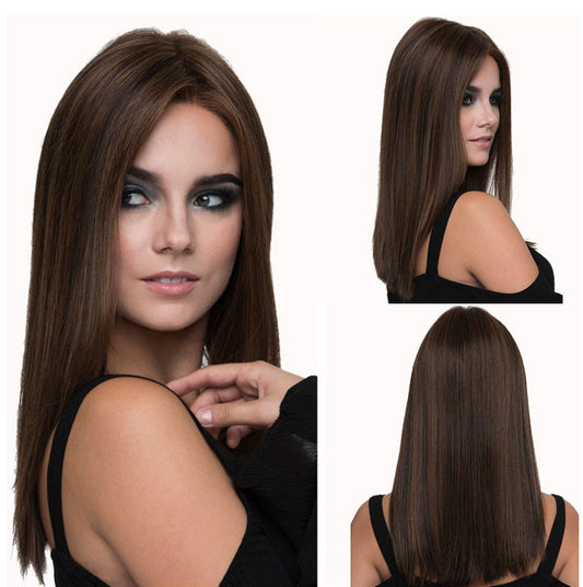 Split Bangs Chemical Fiber Hair