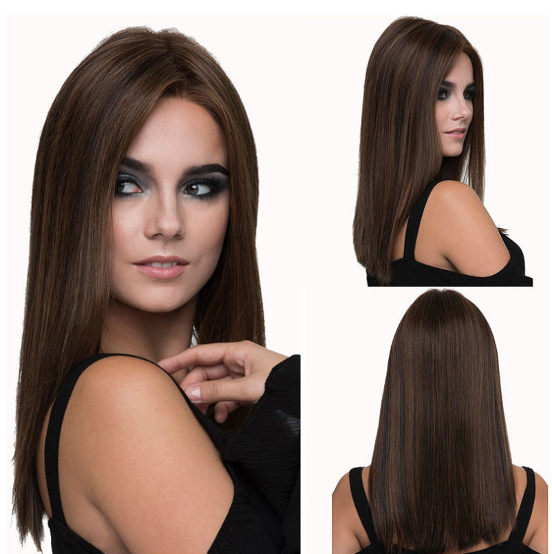 Split Bangs Chemical Fiber Hair