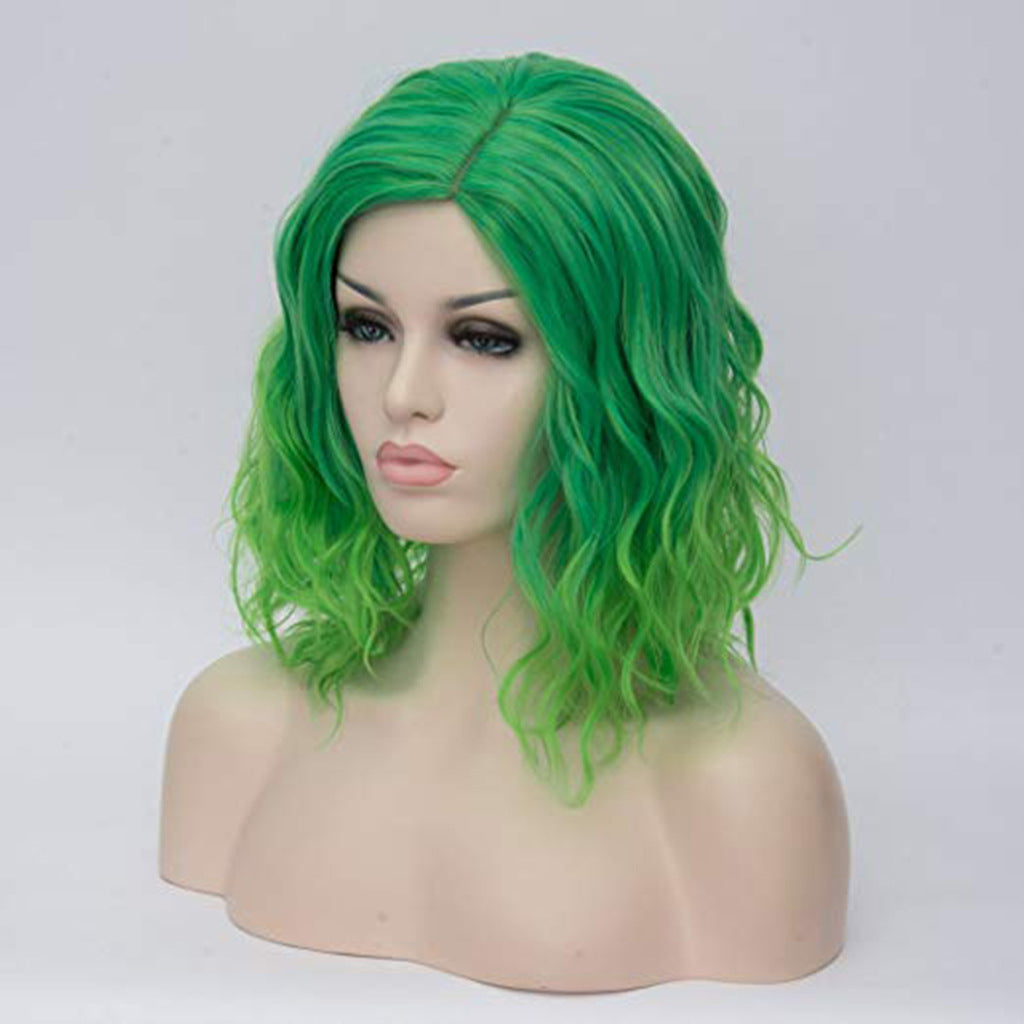 Chemical Fiber Hair High Temperature Silk Headgear Ladies Wig Short Curly Hair Africa