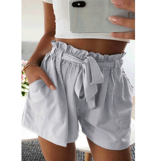 Wide-leg shorts with fungus