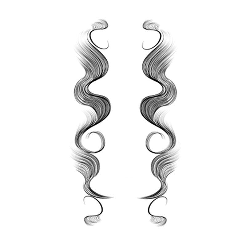 Bangs Sideburns Bangs Wig Stickers Stage Makeup Party Styling Stickers