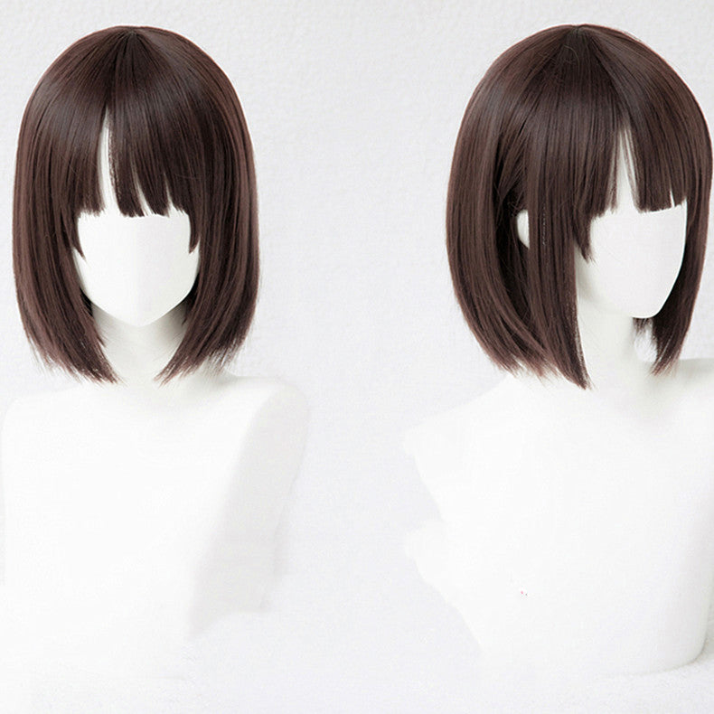 Men And Women Fashion Minimalist Cosplay Wig Head Coverings