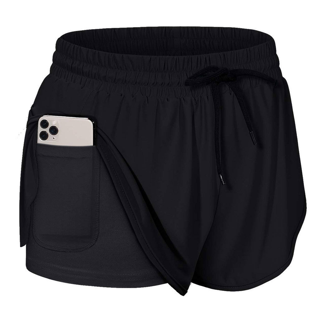 High waist stretch skinny running pants
