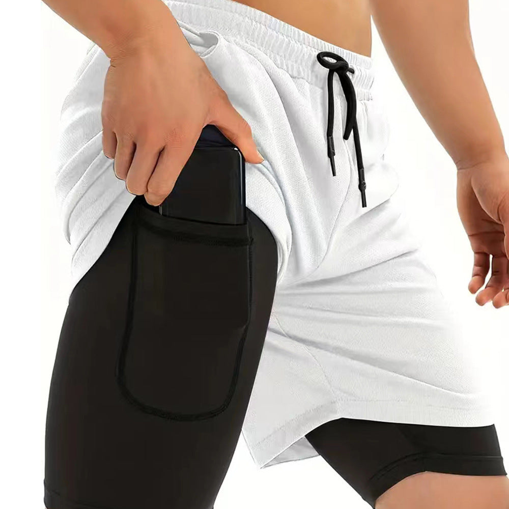 Double-layer Shorts Camouflage Summer Quick-drying