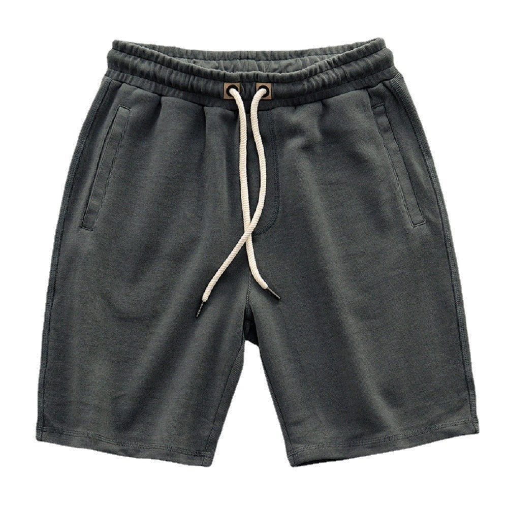 Men's Japanese-style Retro Knitted Loose Shorts