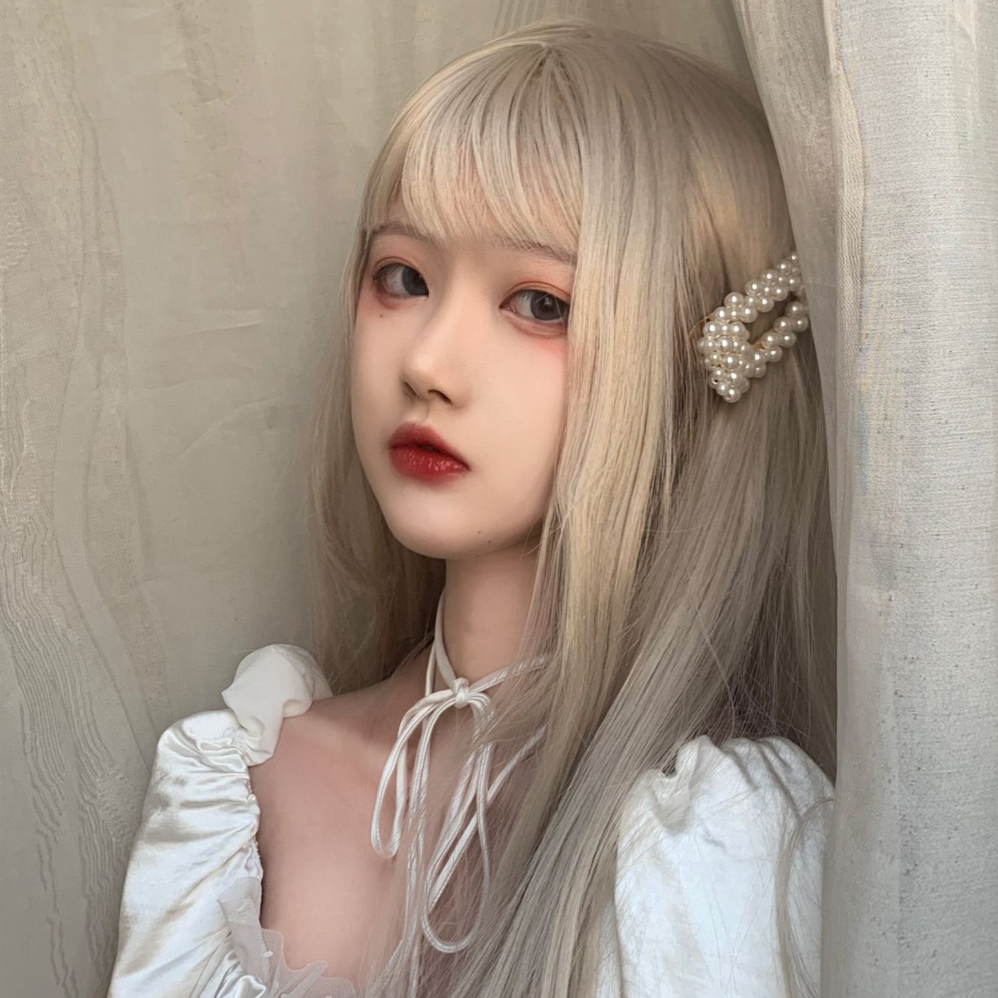 Chemical fiber wig