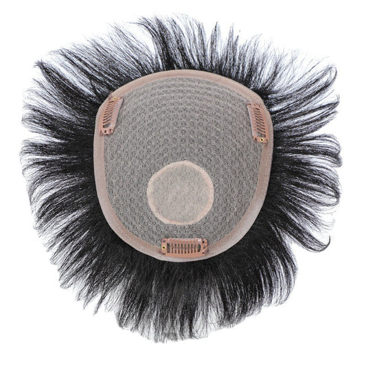 Lightweight And Breathable Bald Men's Wig