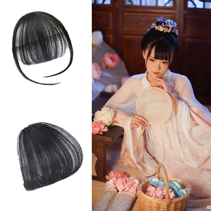 Costume wig bangs