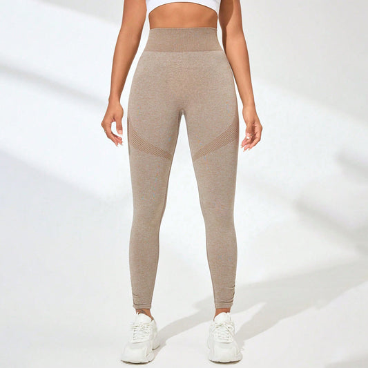 High Waist Hip Lifting And Belly Contracting Fitness Skinny Yoga Pants