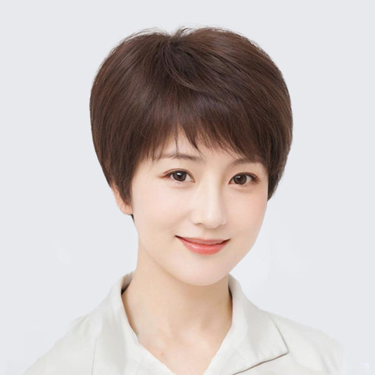 Women's Short Wig Natural Breathable