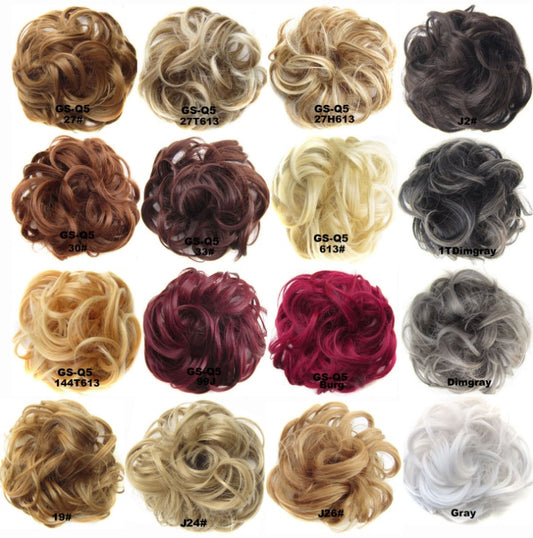 High-temperature silk curls