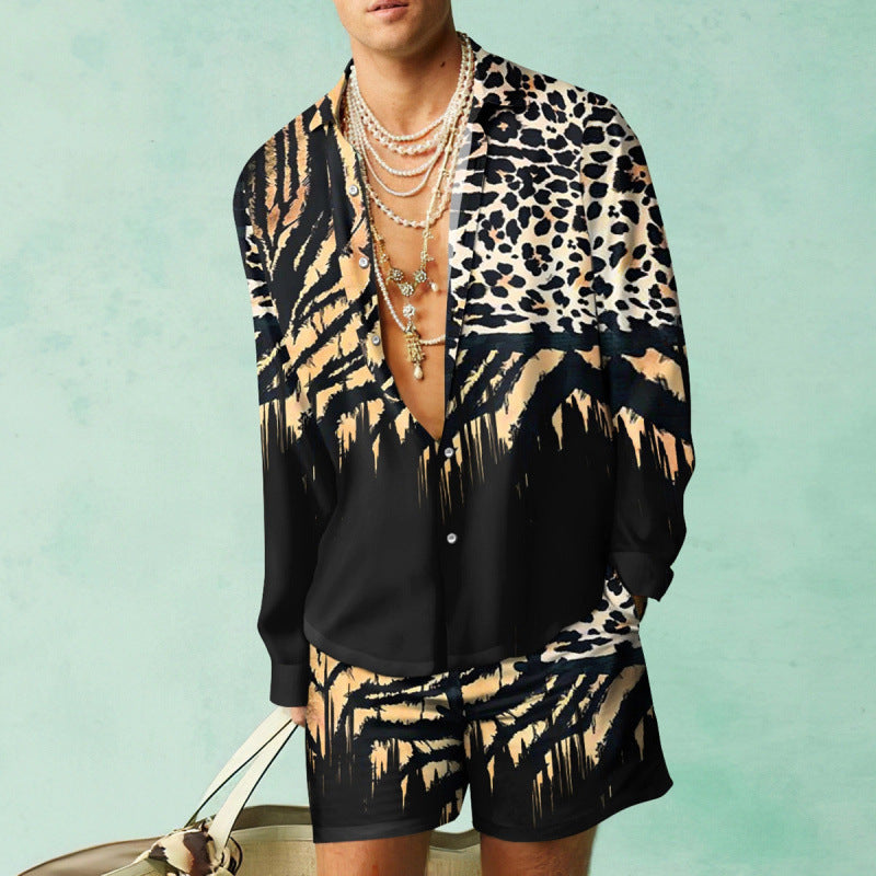 Casual Summer Loose Shirt Shorts
