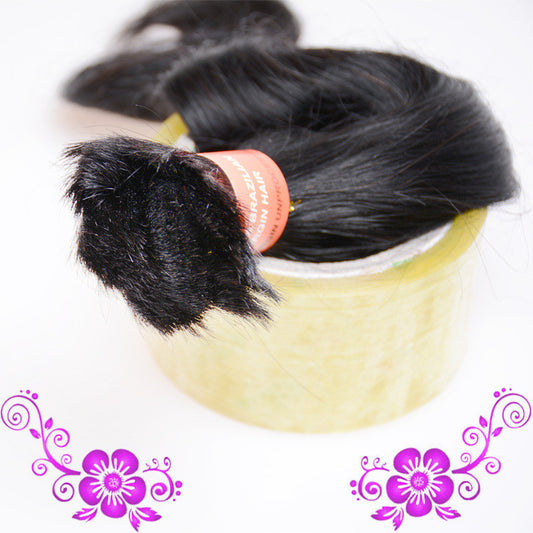 7A body wave hair handle