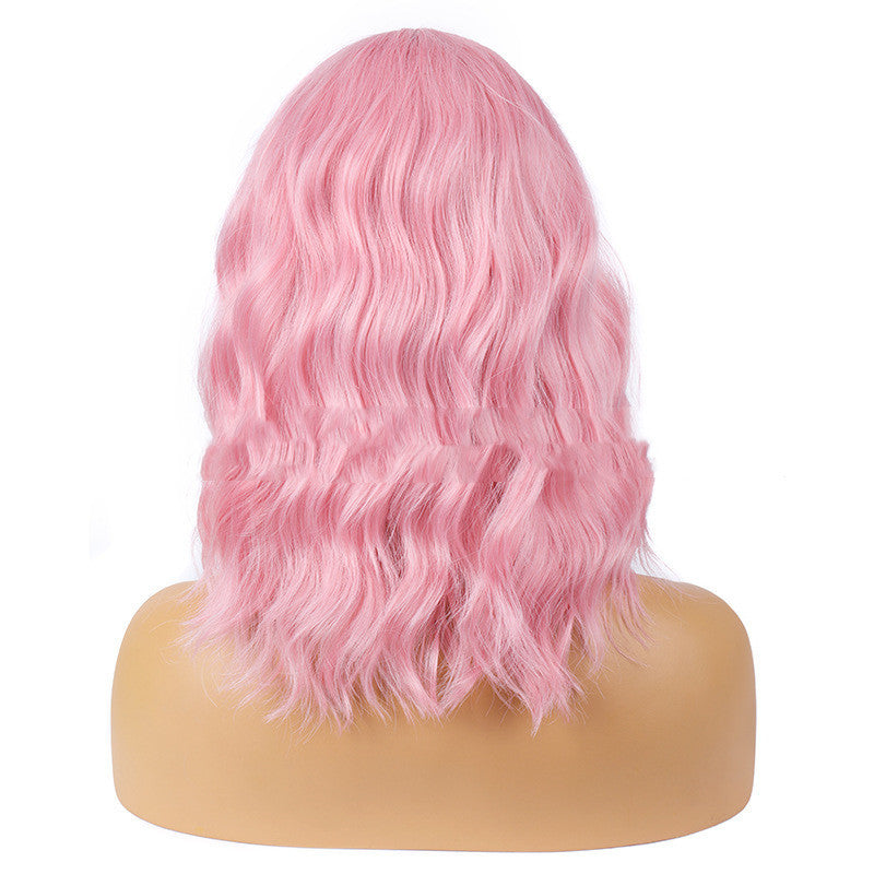 Headgear Chemical Fiber High Temperature Silk Water Ripple Style