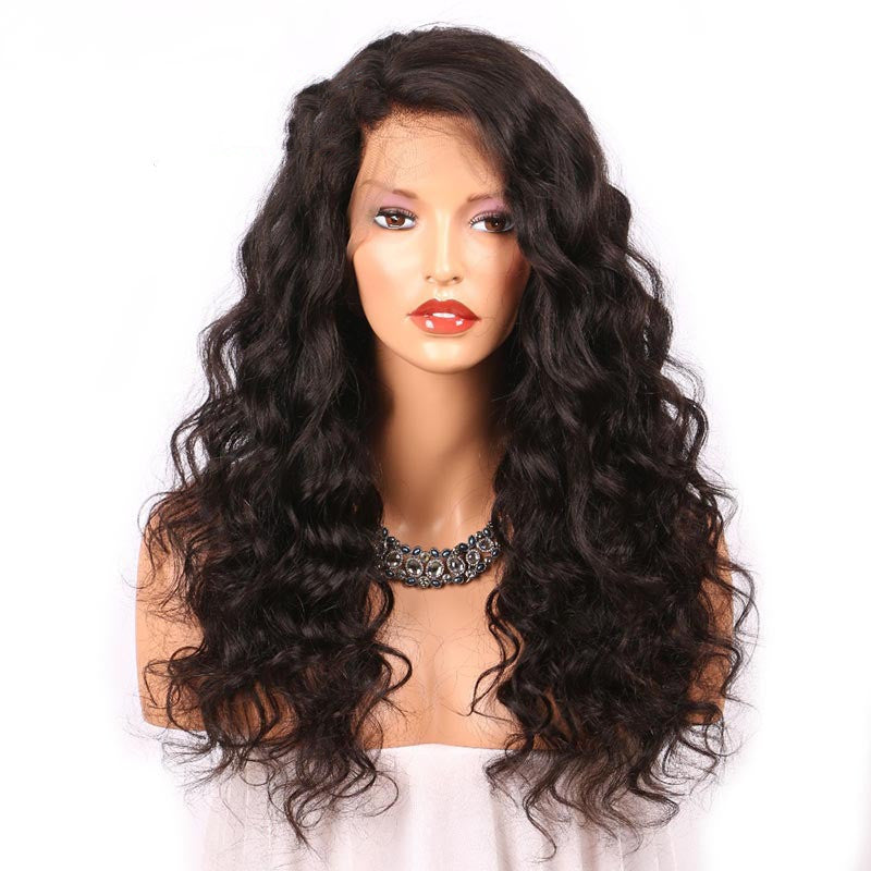 European And American Long-roll Chemical Fiber Wig Headgear Lace Elastic Mesh