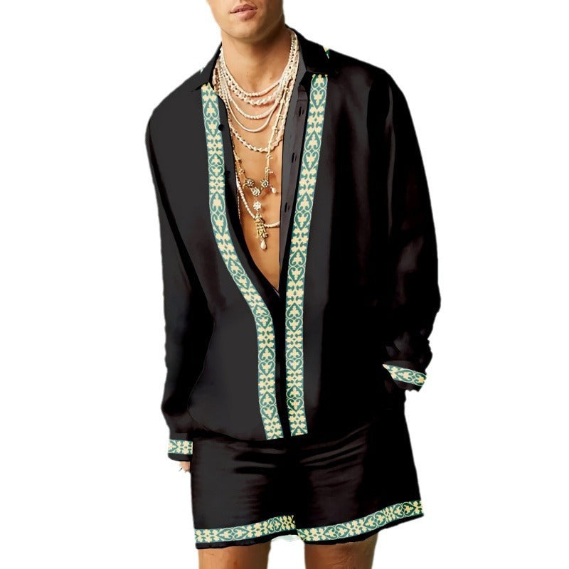 Casual Summer Loose Shirt Shorts