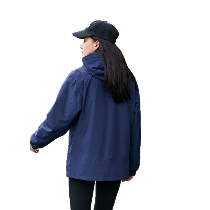 Breathable Mountaineering Suit Stitching Trendy Coat
