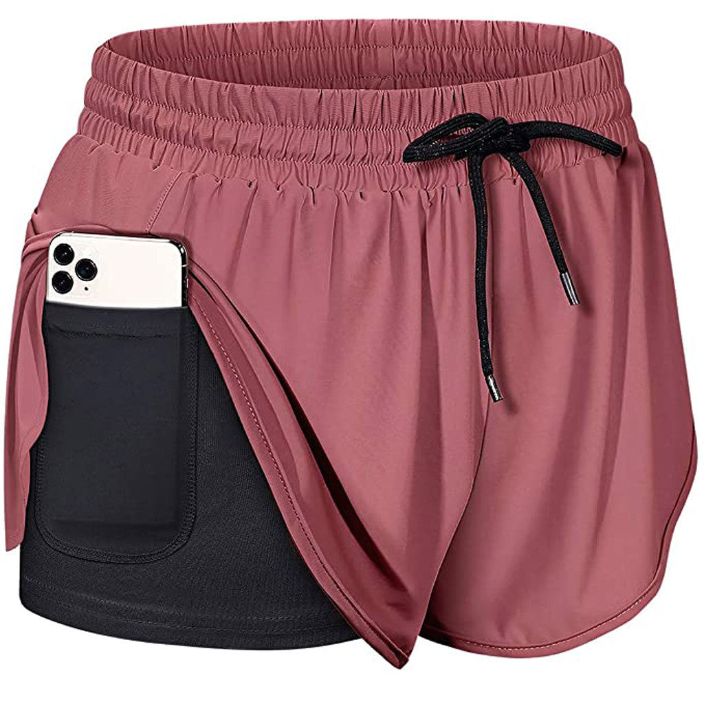 High waist stretch skinny running pants