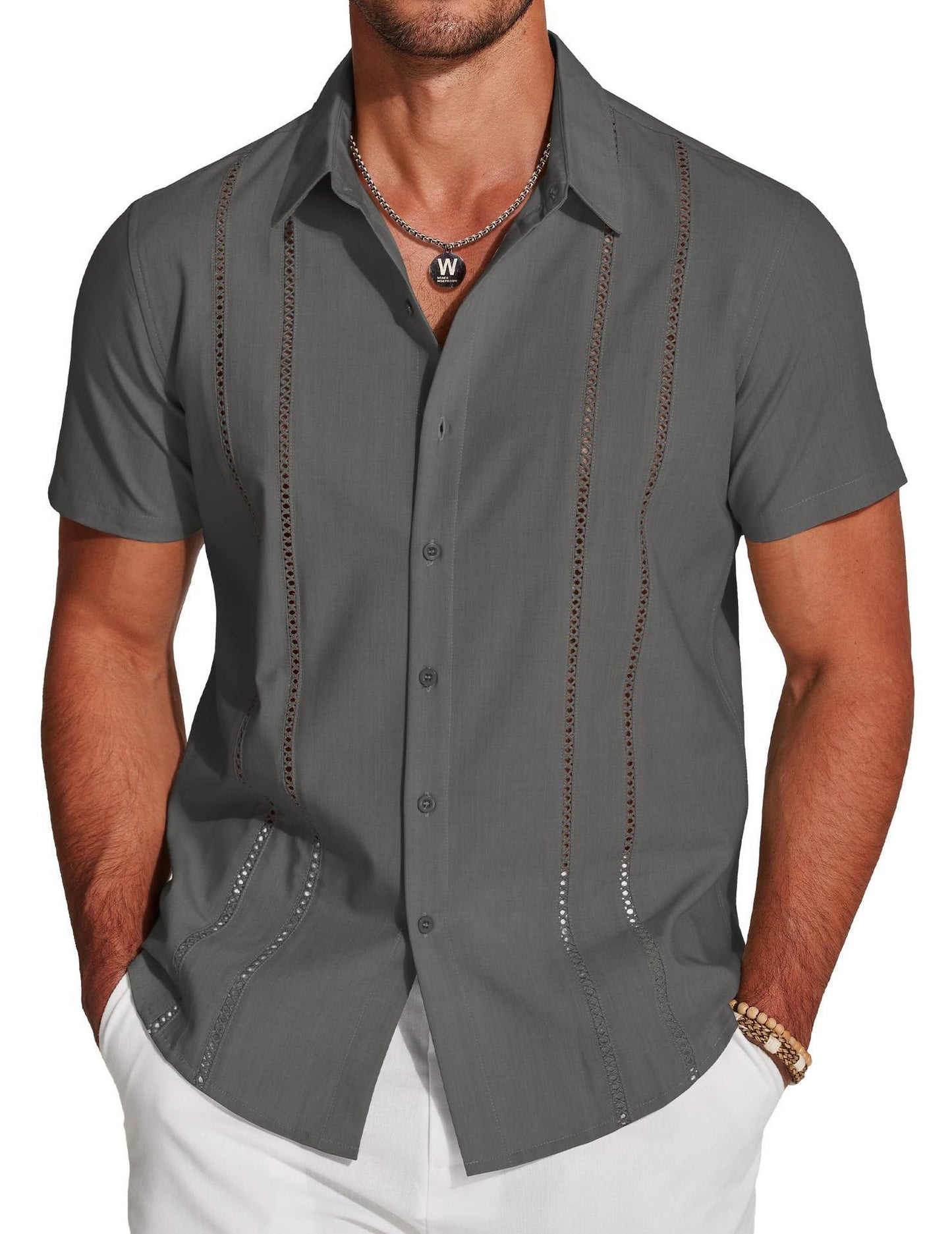 Men's Versatile Trendy Hawaiian Short Sleeve Shirt