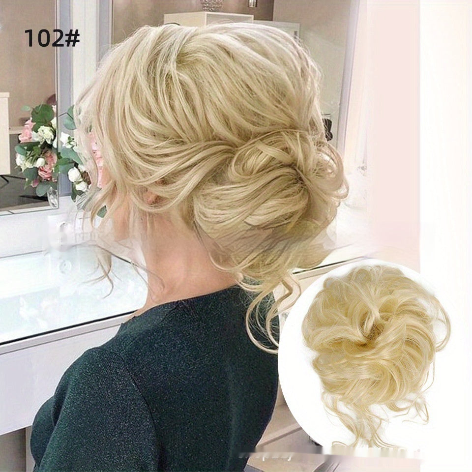 Ponytail Wig Female Short Hair Grip High Ponytail Natural & Fluffy Simulation