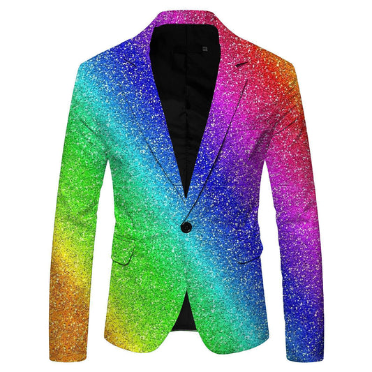 Men's New Fashion Individual Casual Suit