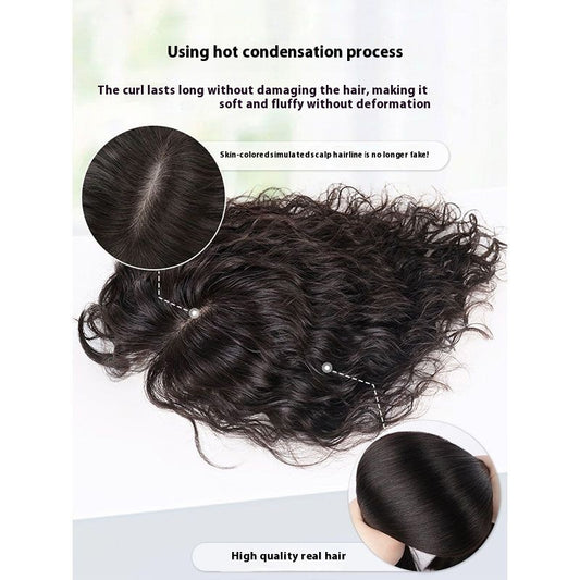 Wig Set Split Large Hair Volume Fluffy Natural