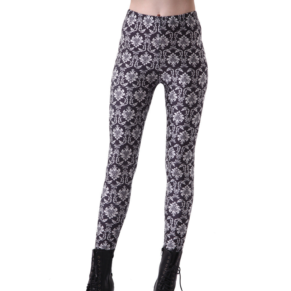 European And American Hip Lifting Women's Ankle-length Pants