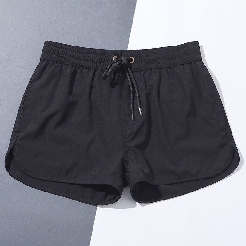 Solid Color Men's All-match Fitness Beach Pants