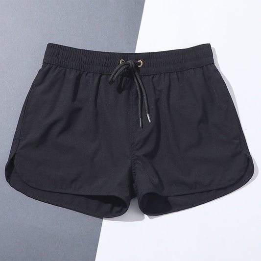 Solid Color Men's All-match Fitness Beach Pants