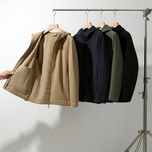 Multifunctional Rabbit Fur Men's Jacket Coat