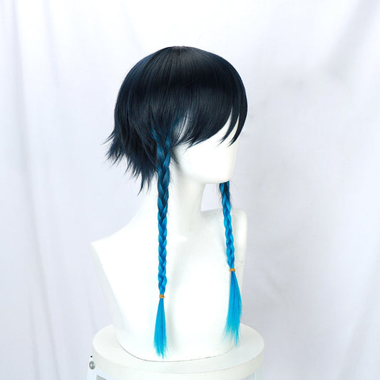 Gradient Braid Anti-warping Style Cos Wig