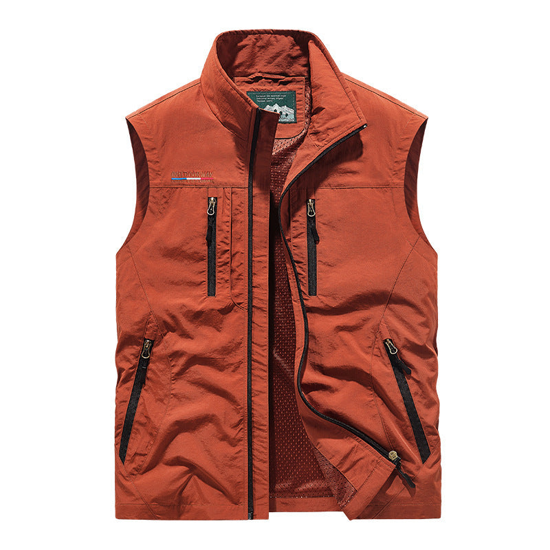 Men's Casual Thin Workwear Sleeveless Jacket