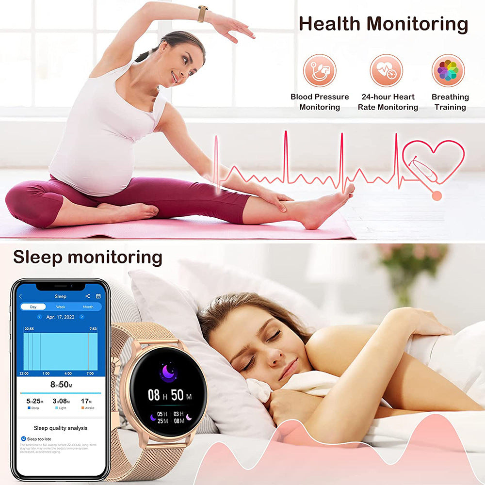MEVADEN Meworden Y22 Bluetooth Smart Call Watch Heart Rate Blood Pressure Monitoring