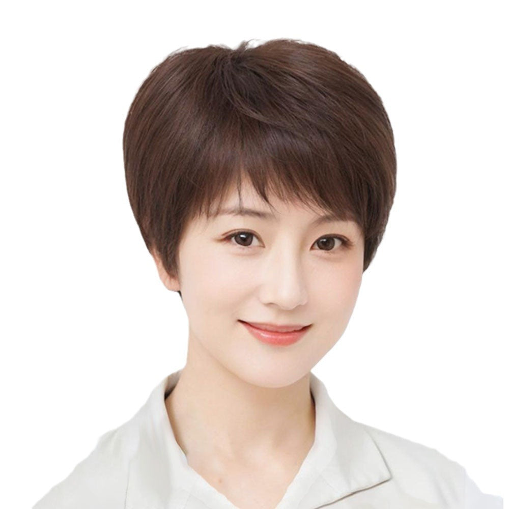 Women's Short Wig Natural Breathable