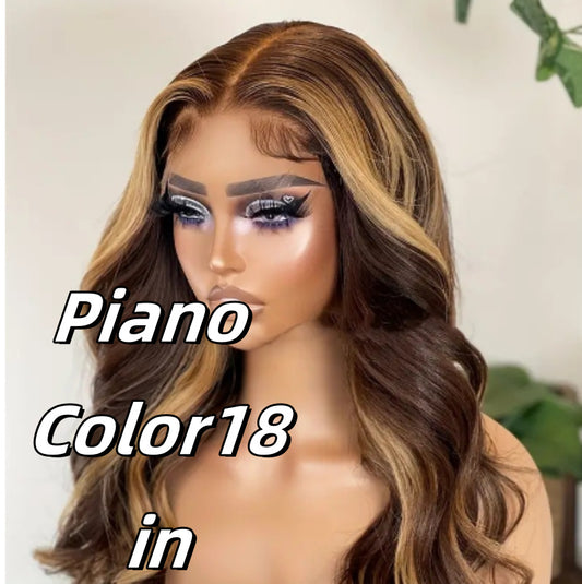 Foreign Trade Cross-border European And American Fashion Hot Front Lace Big Wave Curly Wig