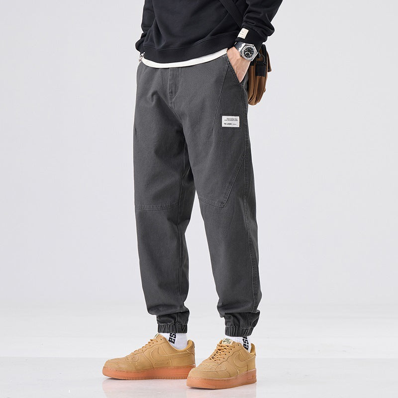Spring Cotton Loose Straight Fashion Brand American Overalls