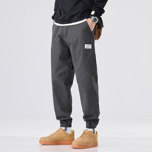 Spring Cotton Loose Straight Fashion Brand American Overalls