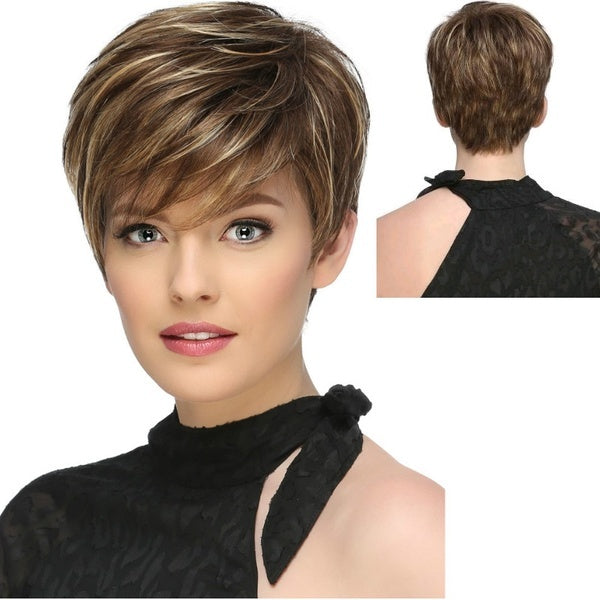 Grey Mom Wig Fashion Silver White