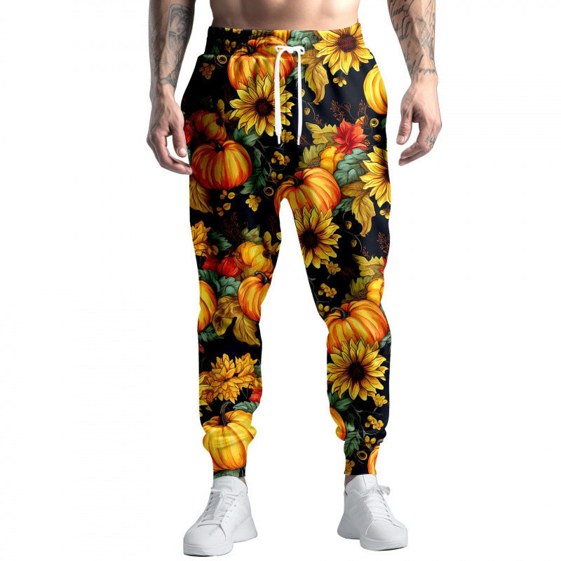 Jogging Casual Belt Drawstring 90's Men's Clothing
