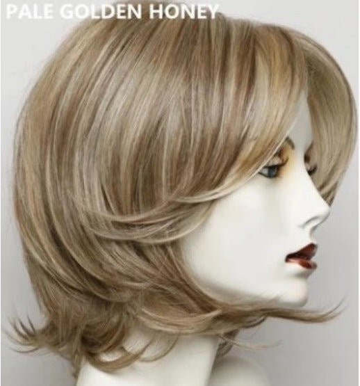 Women's Short Curly Hair Wig Partial High Temperature Silk Chemical Fiber Headgear