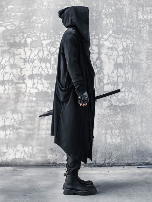 Spring And Autumn Dark Warrior Windbreaker Yamamoto Style Long Coat