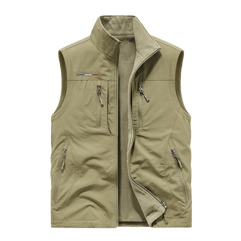 Outdoor Double-sided Men's Vest
