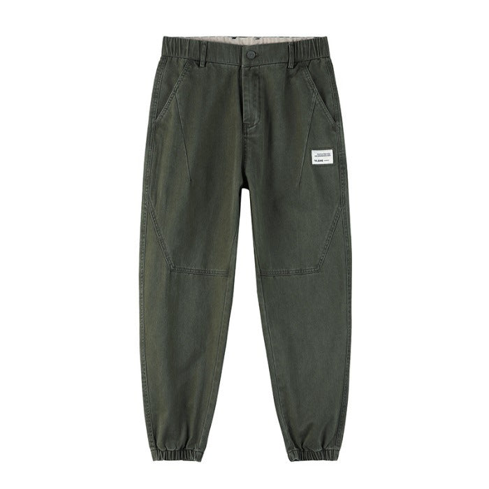 Spring Cotton Loose Straight Fashion Brand American Overalls