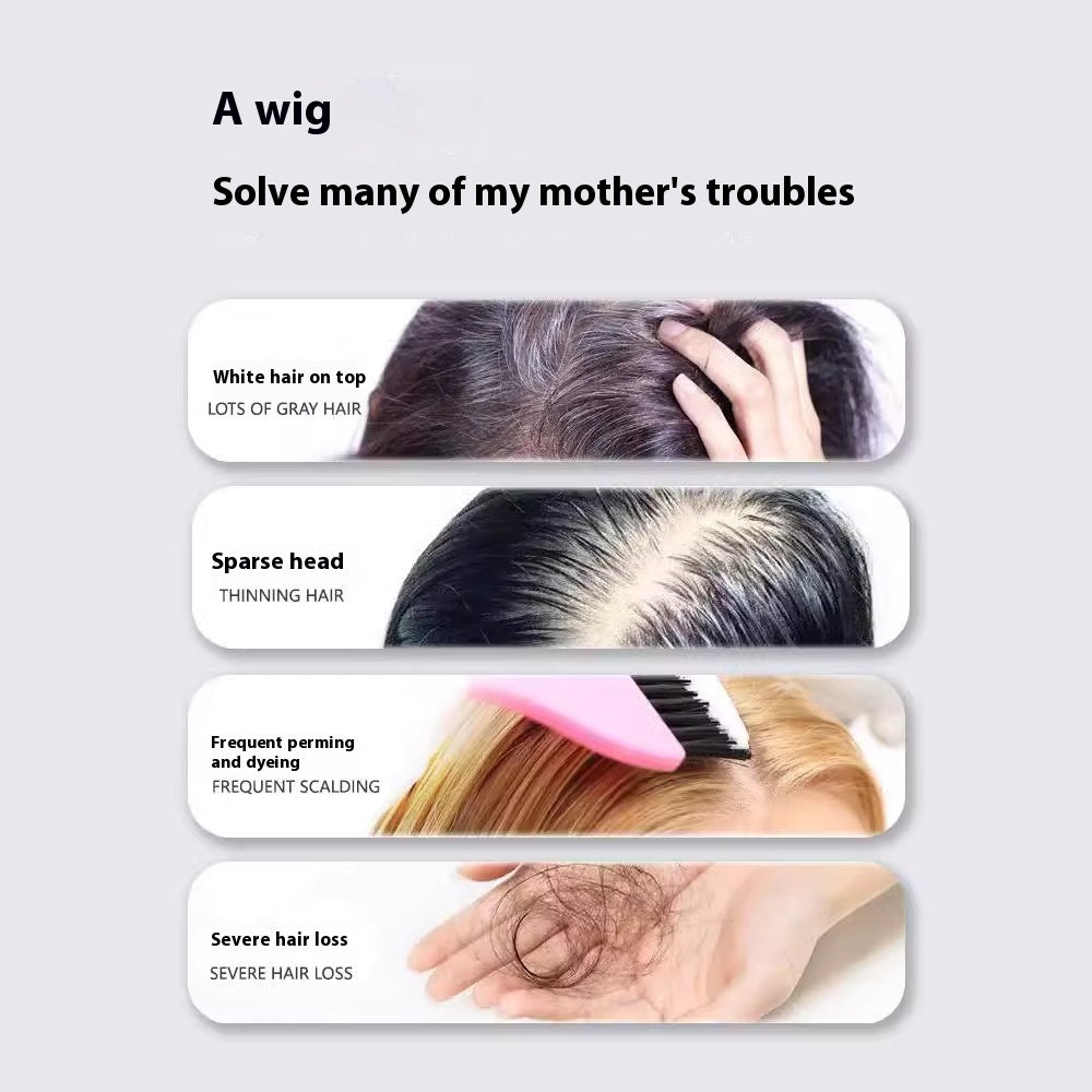 Women's Short Wig Natural Breathable