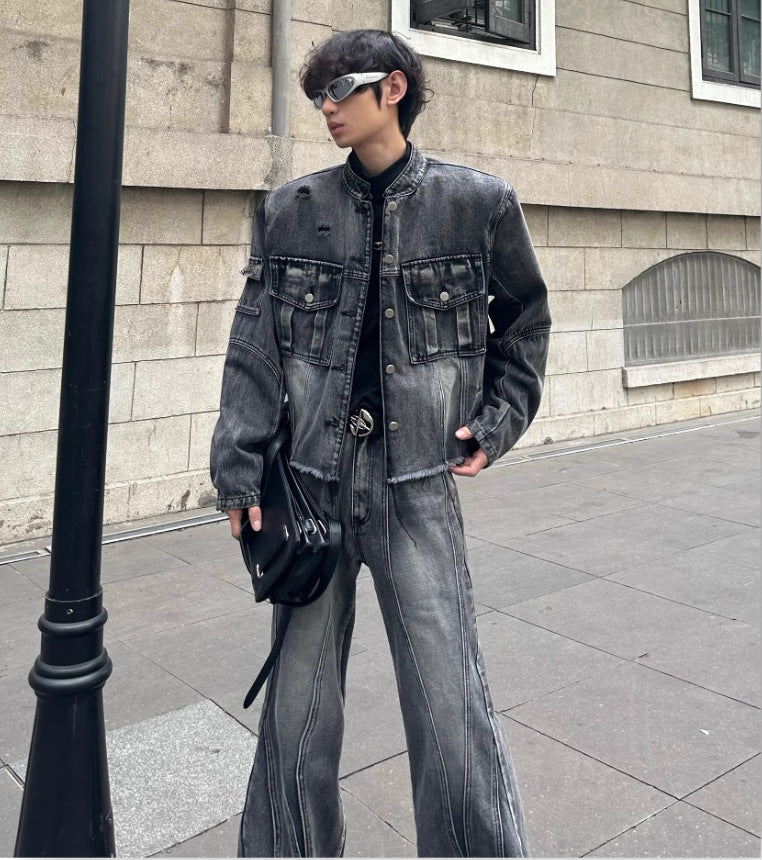 Men's Fashion Personality Original Retro Jeans