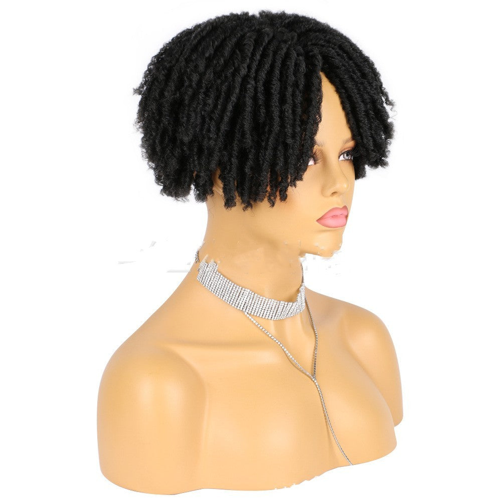Hollow Chemical Fiber Dreadlocks Hair Block Wig