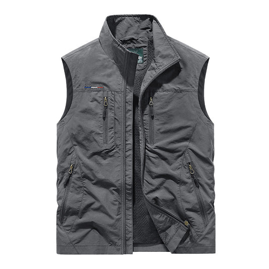 Men's Casual Thin Workwear Sleeveless Jacket