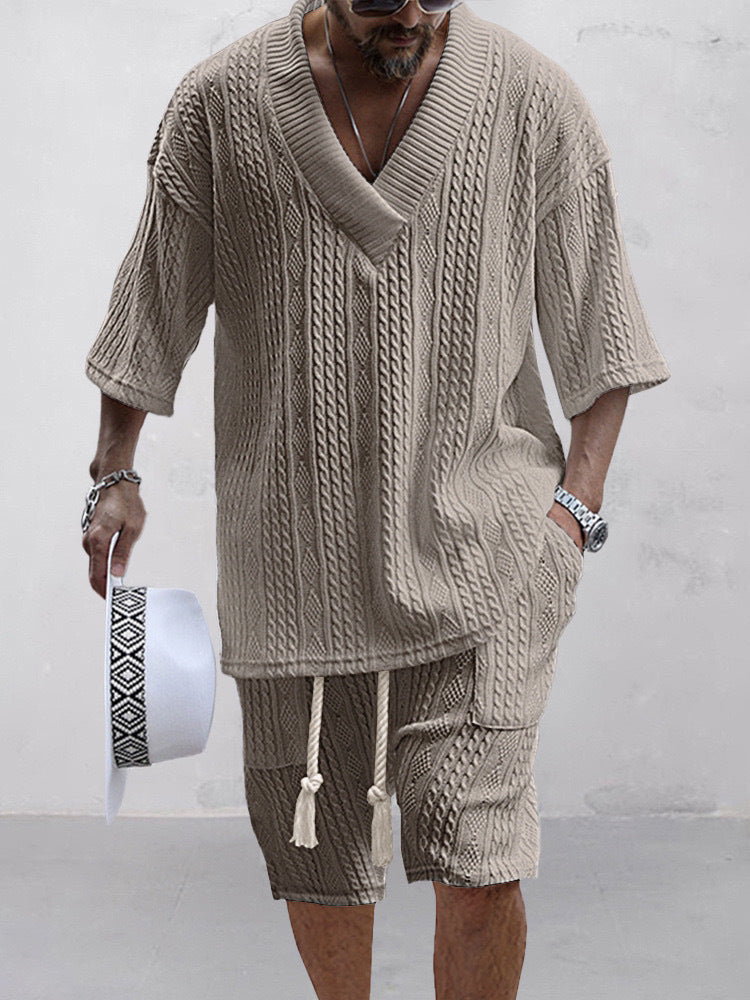 Men's Fashionable Jacquard Suit