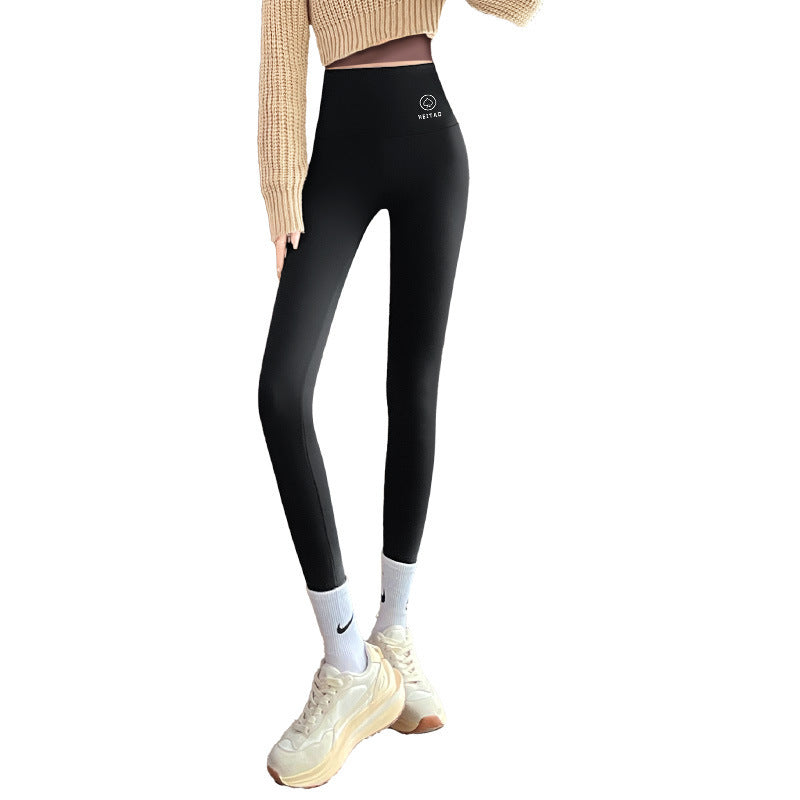 No Embarrassment Line Shark Skinny Yoga Pants